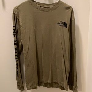 Men’s long sleeve north face t shirt